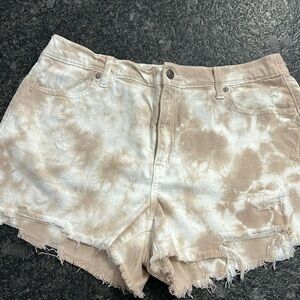 Aerie Daydream Short - tye die denim